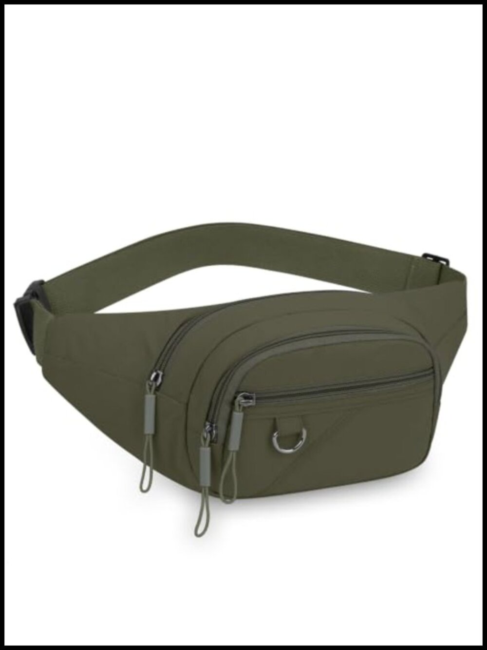 Nylon Waist Bag Fanny Pack Adjustable Strap Running Hiking Workout